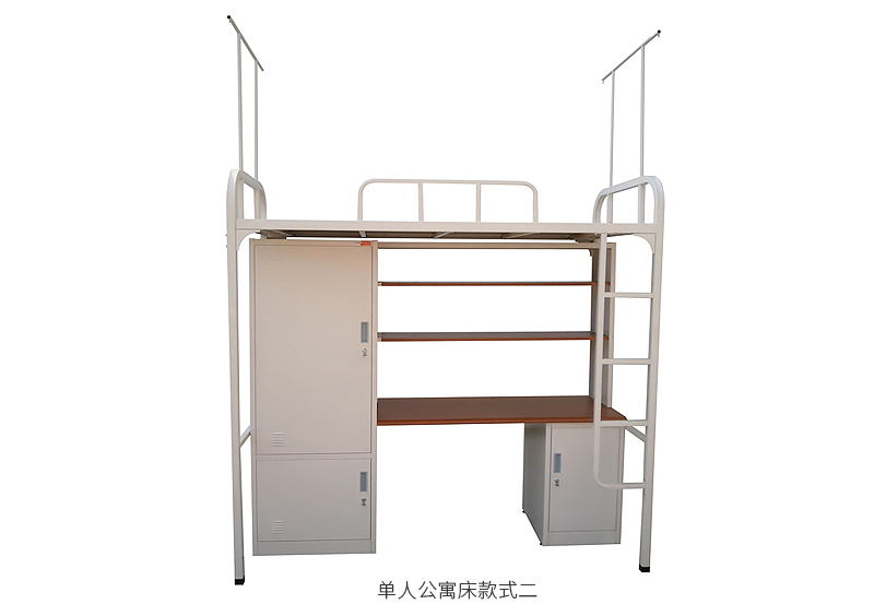 海發(fā)學(xué)生單身公寓床(帶蚊帳桿型) 深圳海發(fā)辦公家具